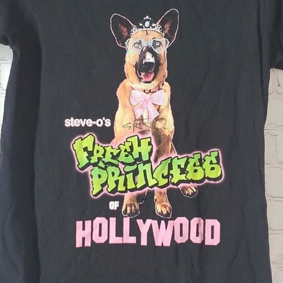 Steve-o Autographed Signed Fresh Princess of Hollywood Dog Shirt 100% Cotton S - Picture 6 of 14